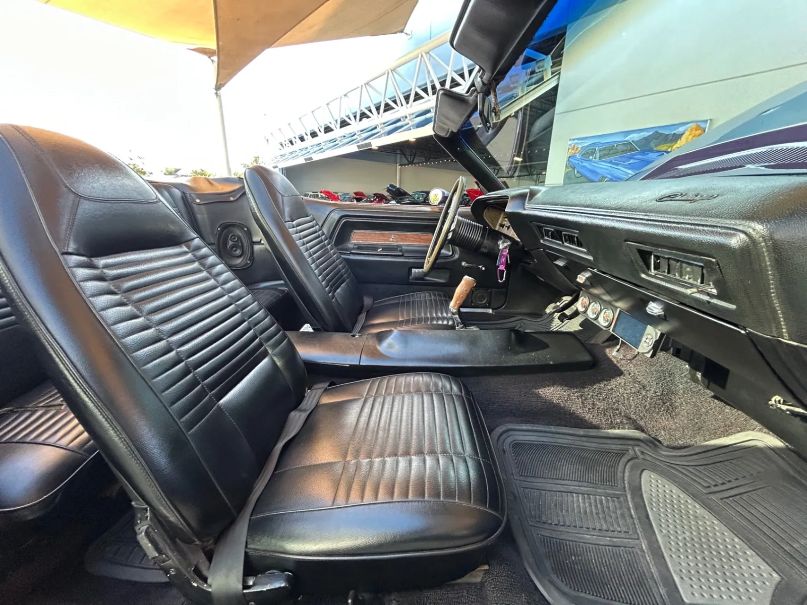 Interior of the 1970 Dodge Challenger
